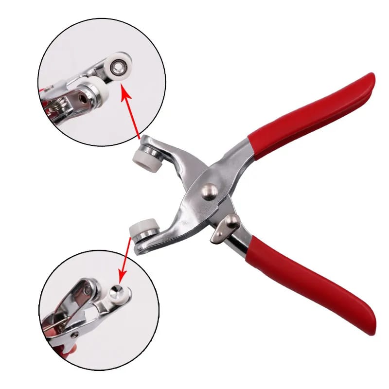Snap Button Plier (with 100 Pcs Buttons)